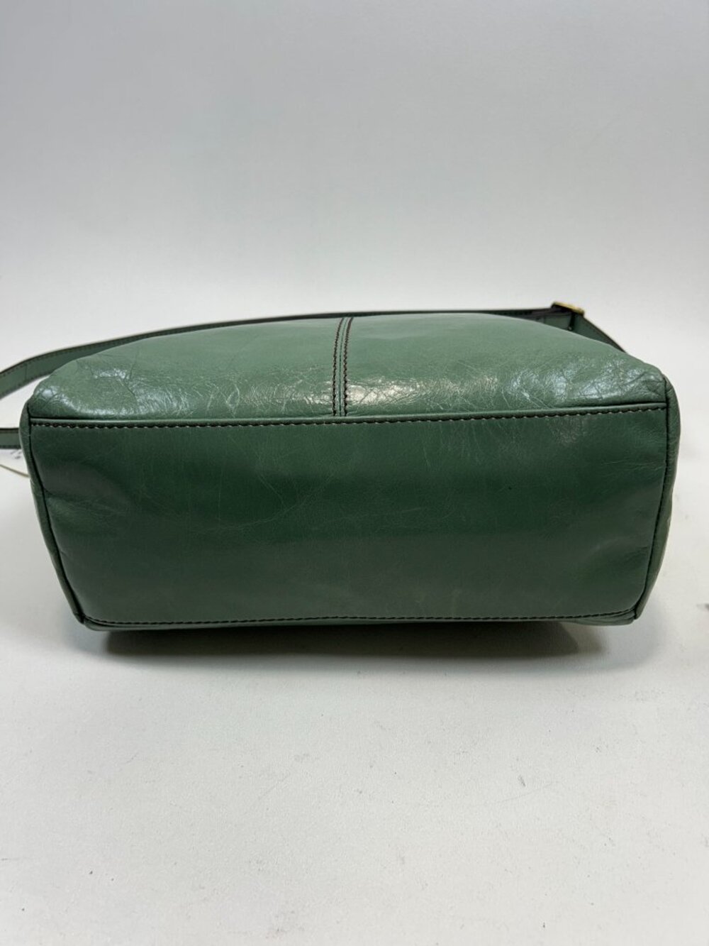 New w/Tags HOBO INTERNATIONAL Sheila Medium Crossbody/Satchel Leather JADE $298 - Picture 6 of 13